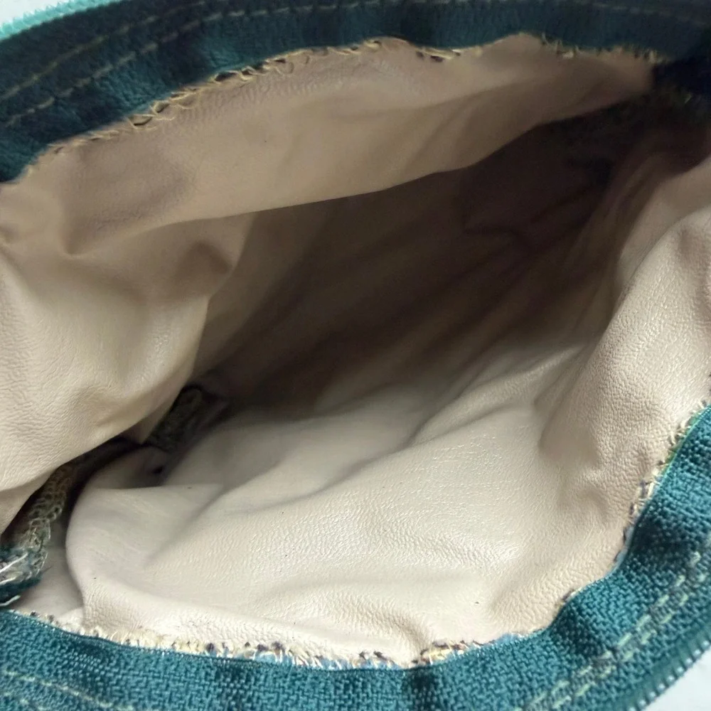 VTG Tolon Women's Golf Pouch Small Green Victorian Sports Talon Zip Ladie's Golf